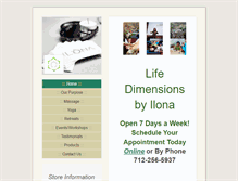 Tablet Screenshot of ilonaholland.com